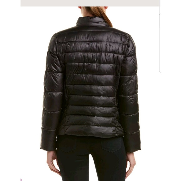 Via Spiga Black Puffer Jacket - Picture 3 of 6